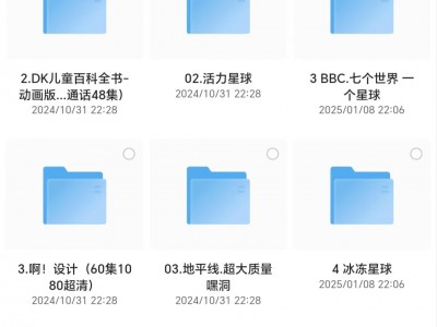 小红书花了49买到的35部少儿纪录片，非常适合给小孩看，增长见识，提升认知
